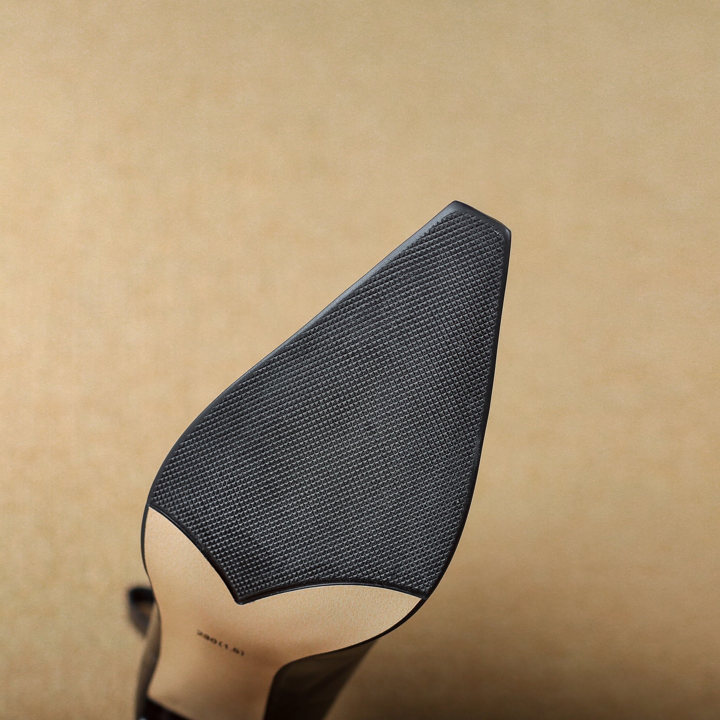 TinaCus Embossed Genuine Leather Women's Pointed Toe Handmade Back Zipper High Chunky Heels Chic Ankle Boots