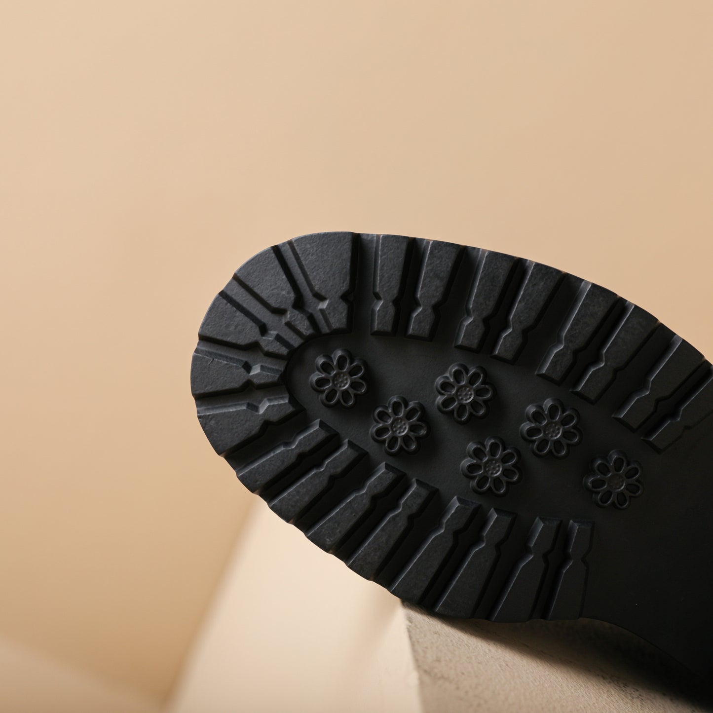TinaCus Women's Handmade Genuine Leather Block Heel Selftie Side Zip Round Toe Mid Calf Boots