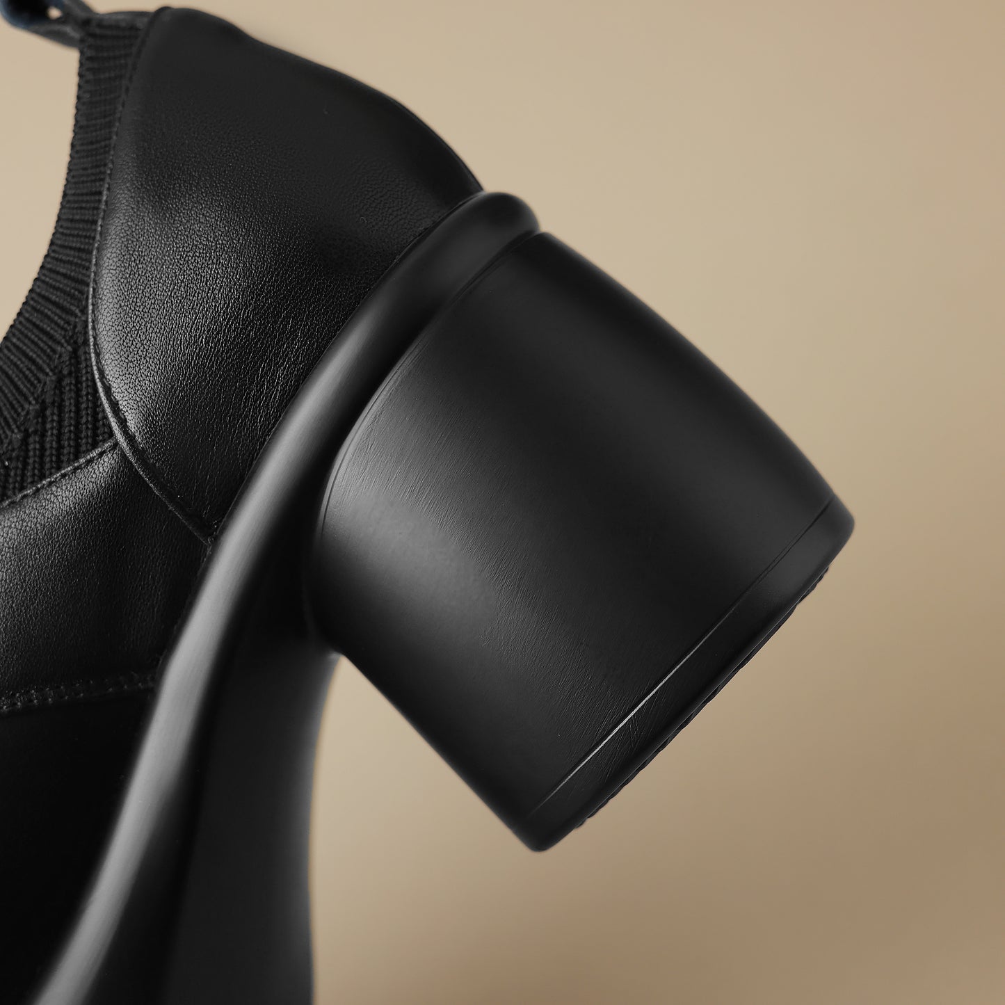 TinaCus Damen-Pumps mit Schnürung und Blockabsatz, handgefertigt, echtes Leder