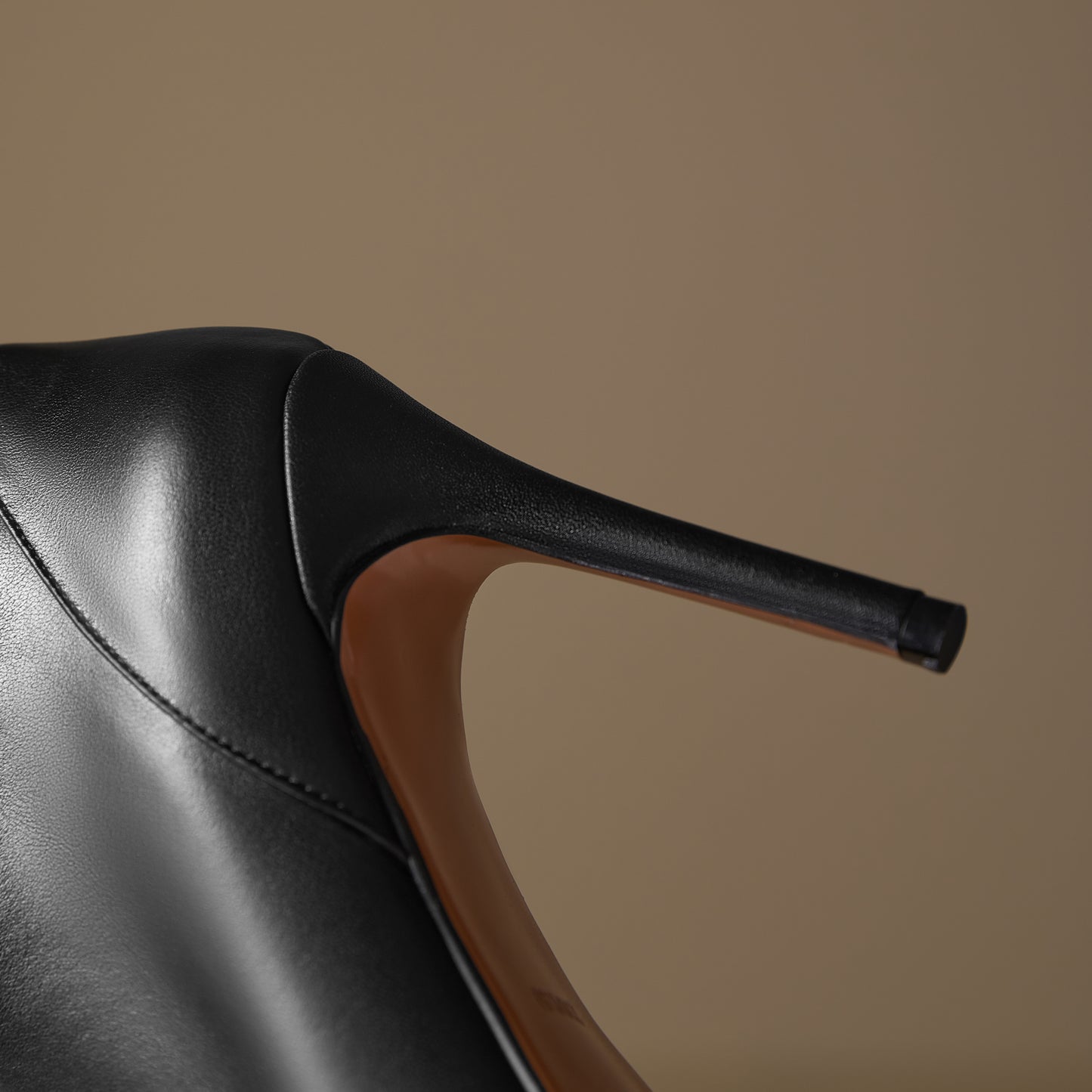 TinaCus Women's Buckled Ankle Boots Genuine Leather Handmade Pointed Toe Stiletto High Heels Zip up Booties