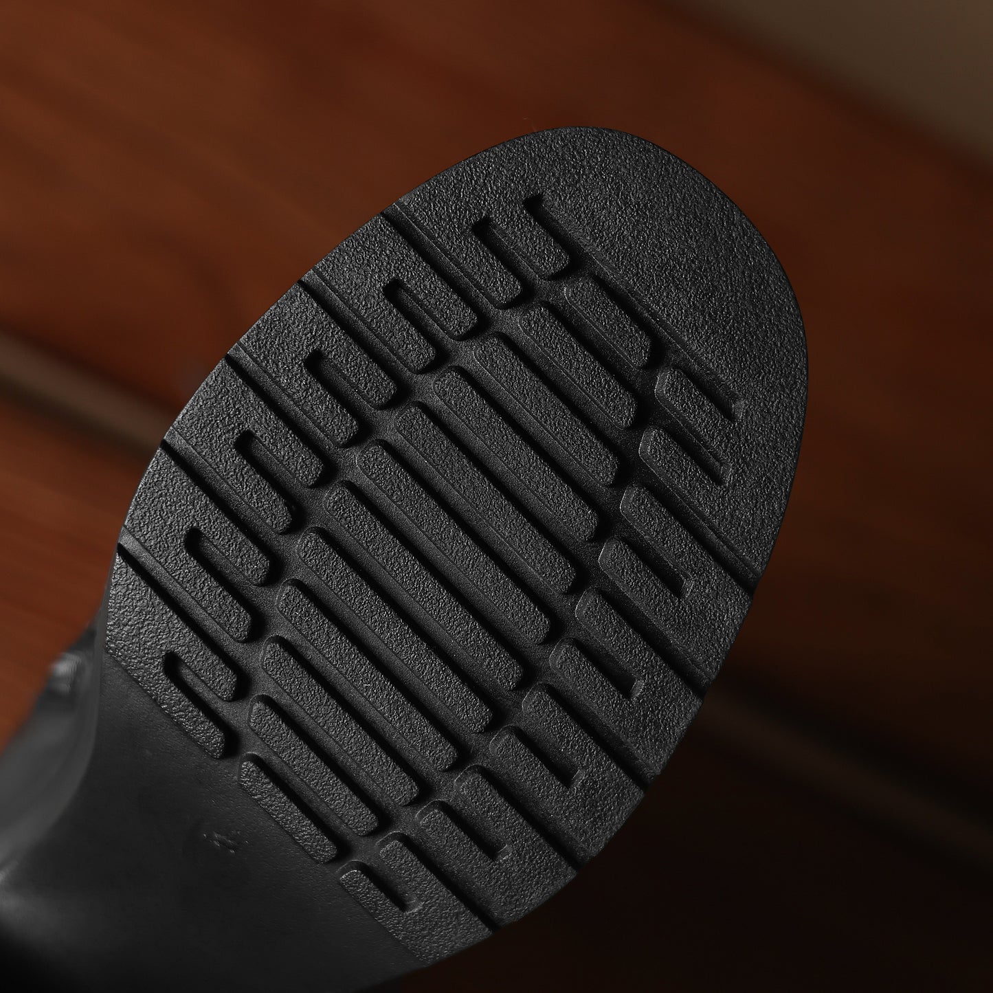 TinaCus Genuine Leather Women's Combat Boots Round Toe Handmade Chunky Heels Lace/Zip up Booties