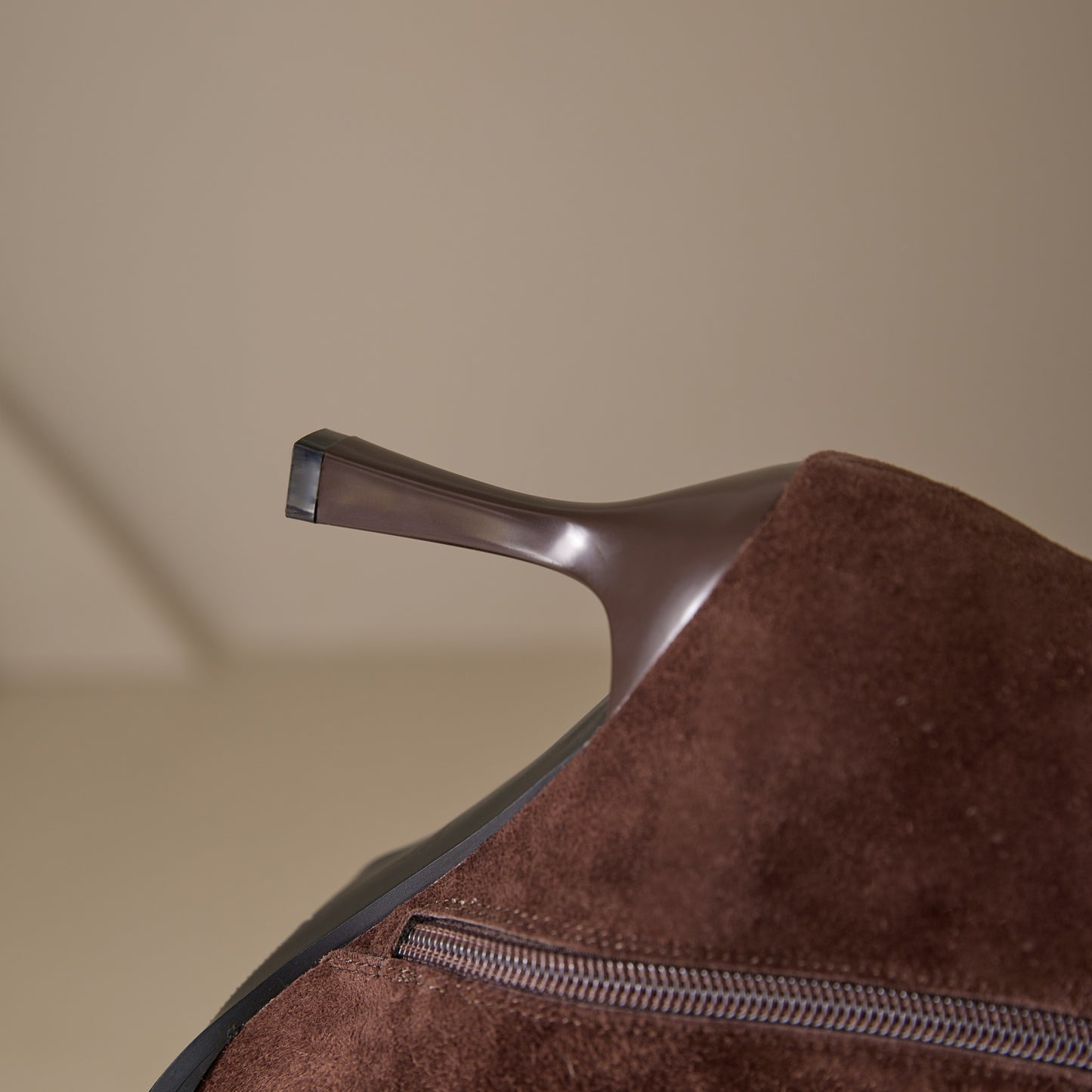 TinaCus Women's Pointed Toe Genuine & Suede Leather Handmade Strap Buckle Zip up Stiletto Heels Ankle Boots