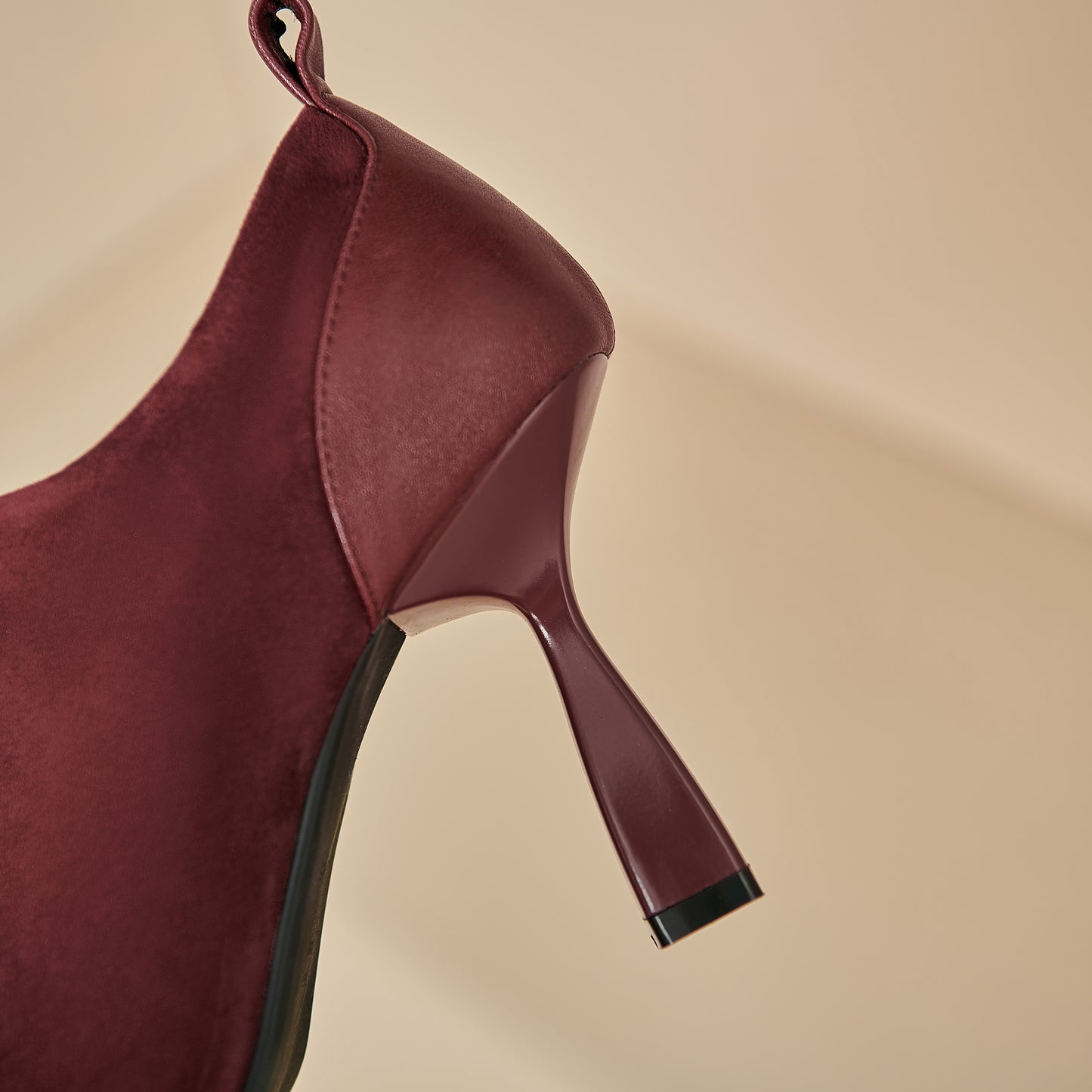 TinaCus Women's Genuine/Suede Leather Embossed Plaid Side Zipper Pointed Toe Stiletto Heel Pumps Shoes