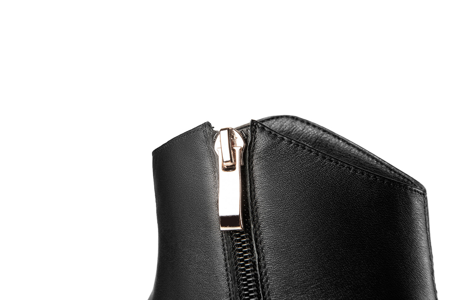 TinaCus Genuine Leather Handmade Women's Side Zip Up Metal Heel Pointed Toe Beautiful Flower Decor Ankle Booties