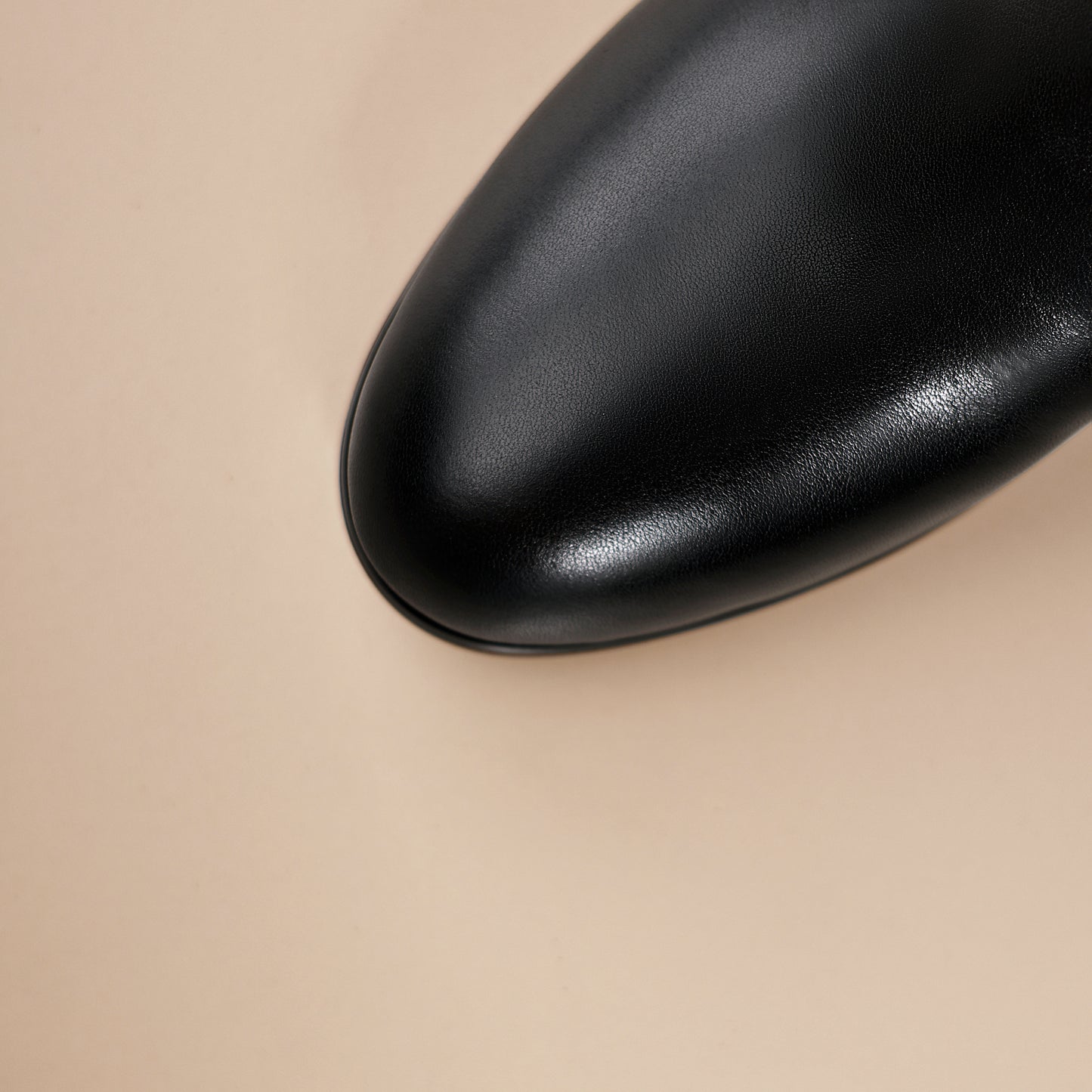 TinaCus Women's Round Toe Handmade Strap Buckle Chunky Heels Genuine Leather Zip up Ankle Boots