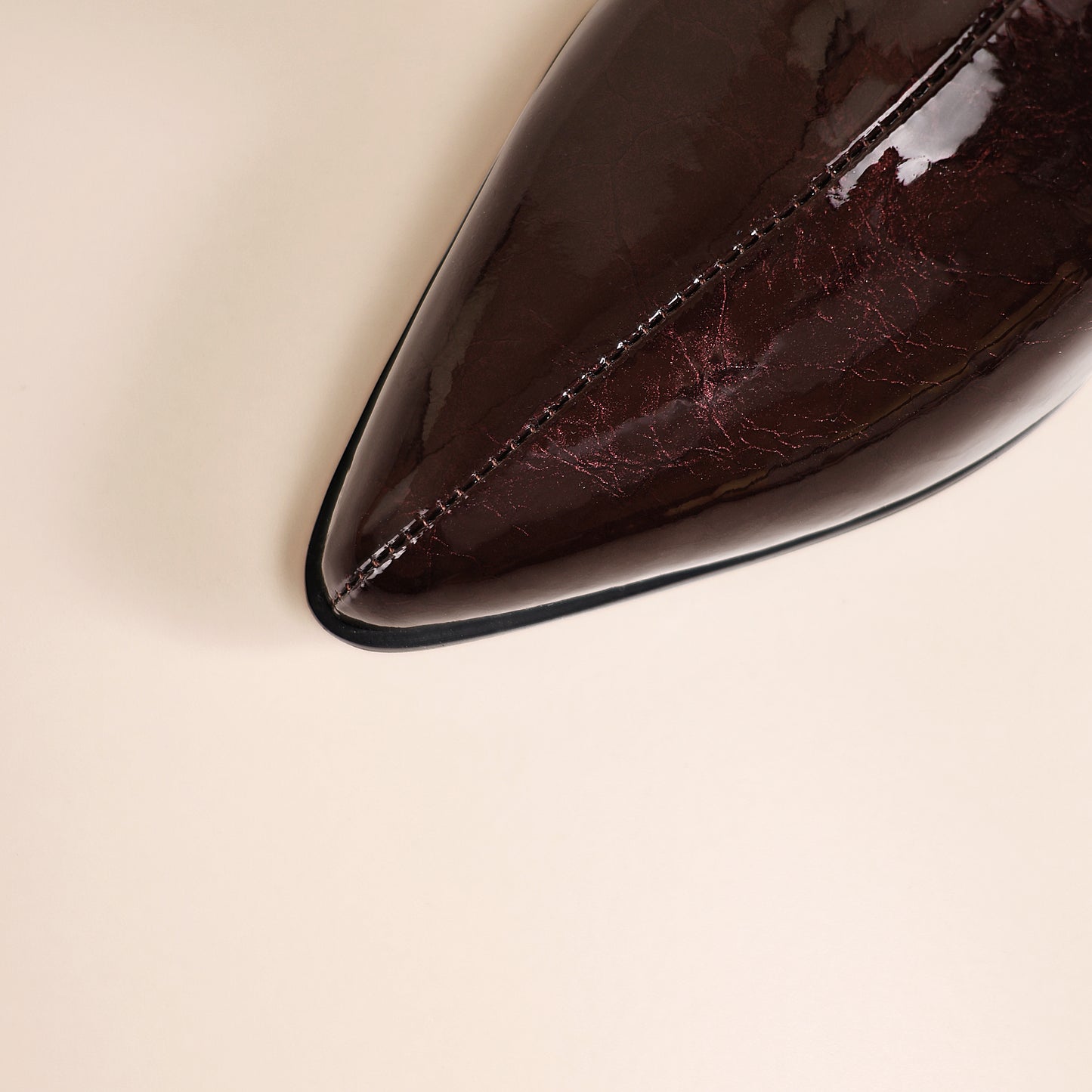 TinaCus Handmade Flower Women's Short Boots Glossy Patent Leather Pointed Toe Zip up Mid Heels Ankle Booties