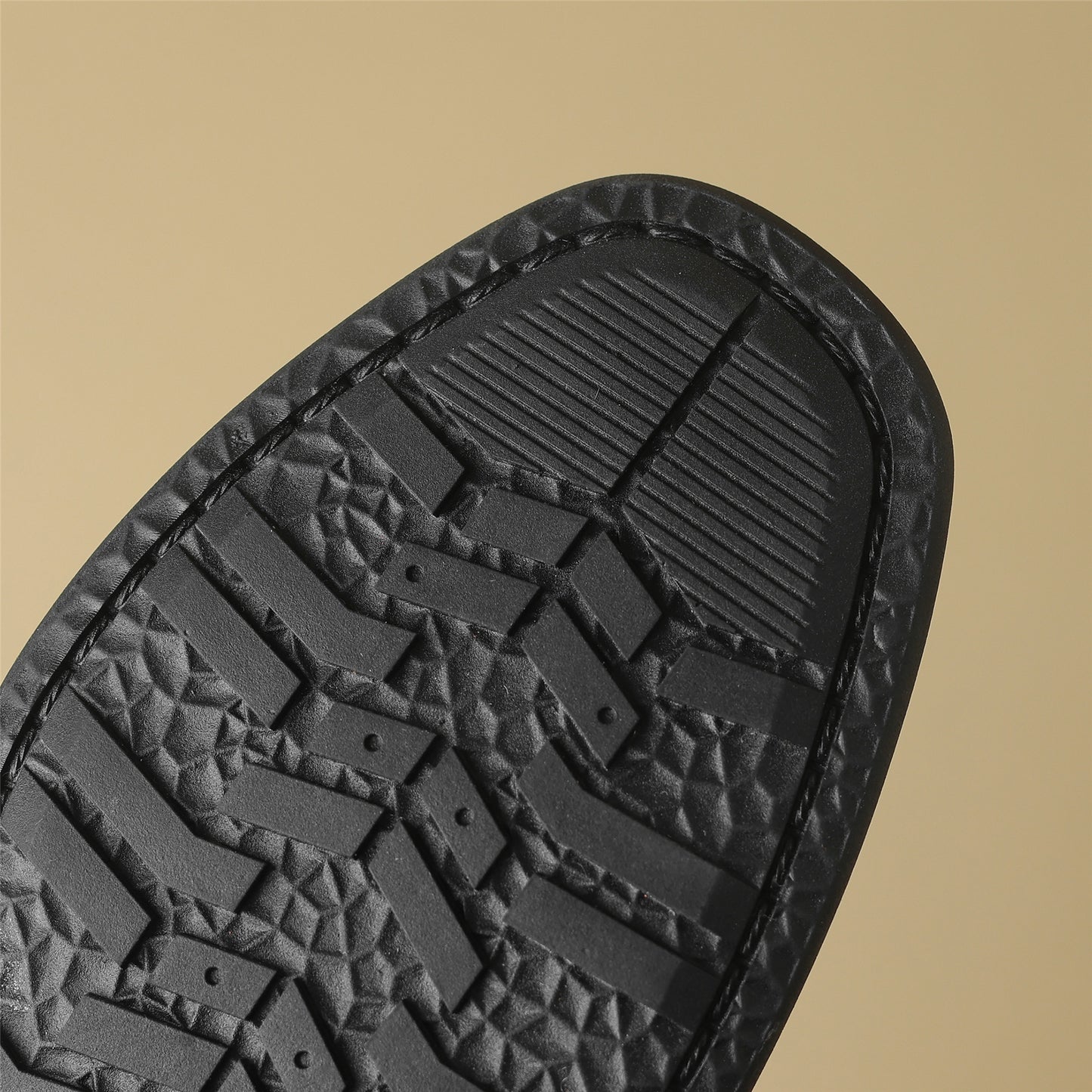 TinaCus Women's Handmade Genuine Leather Round Toe Slip On Flat Shoes