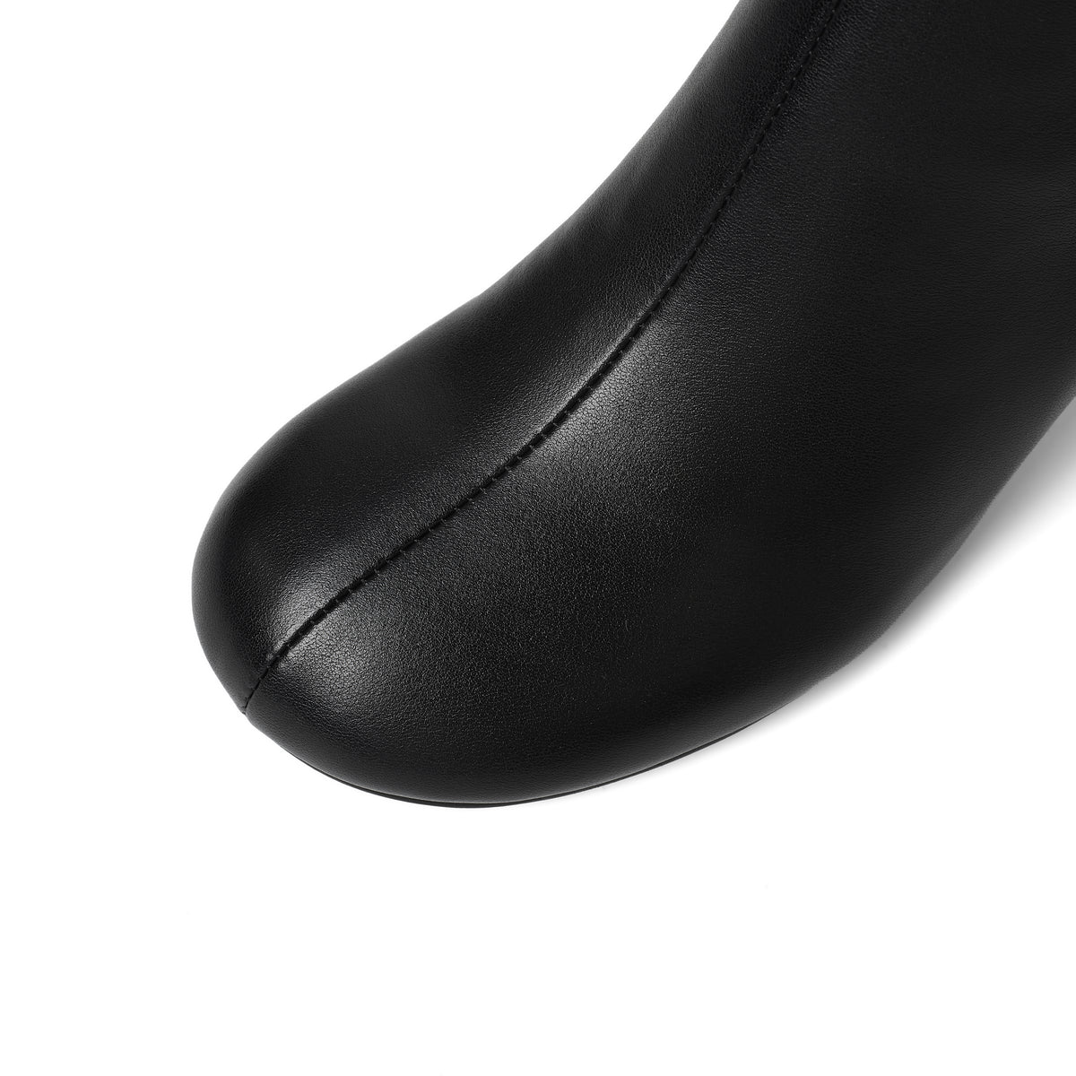 TinaCus Women’s Handmade Round Toe Side Zipper Kitten Heel Dress Ankle Booties