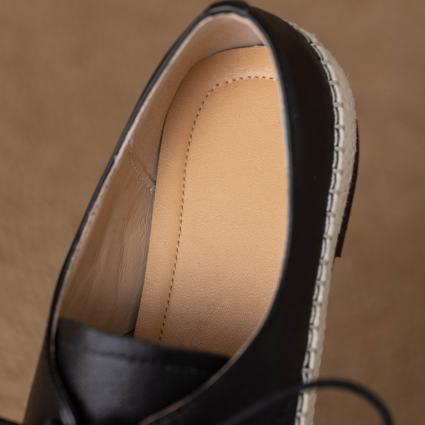 TinaCus Handmade Women's Genuine Leather Round Toe Lace up Soft Office Loafer Flats Shoes