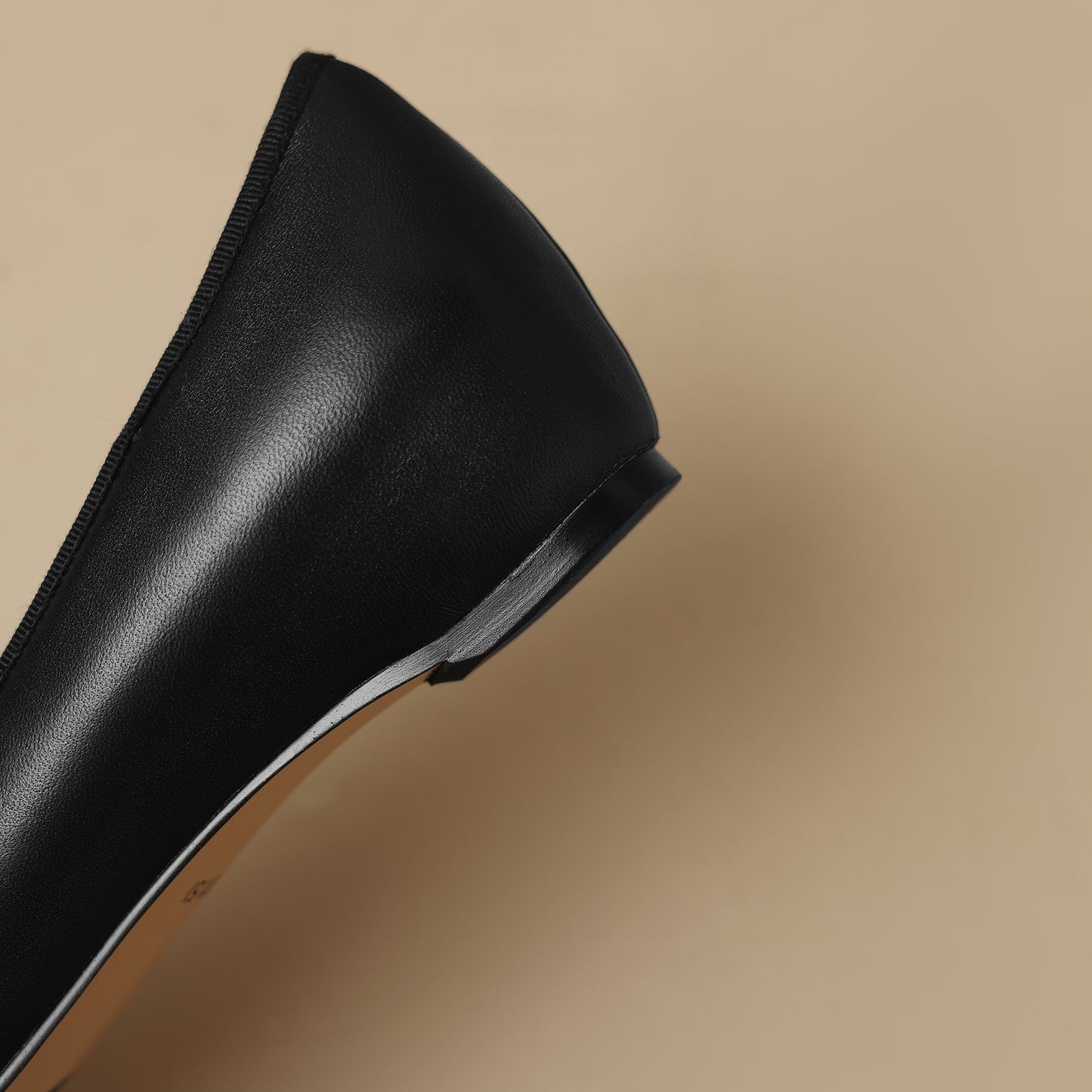 TinaCus Handmade Women's Genuine Leather Pointed Toe Petal Bowtie Ballet Flat Shoes