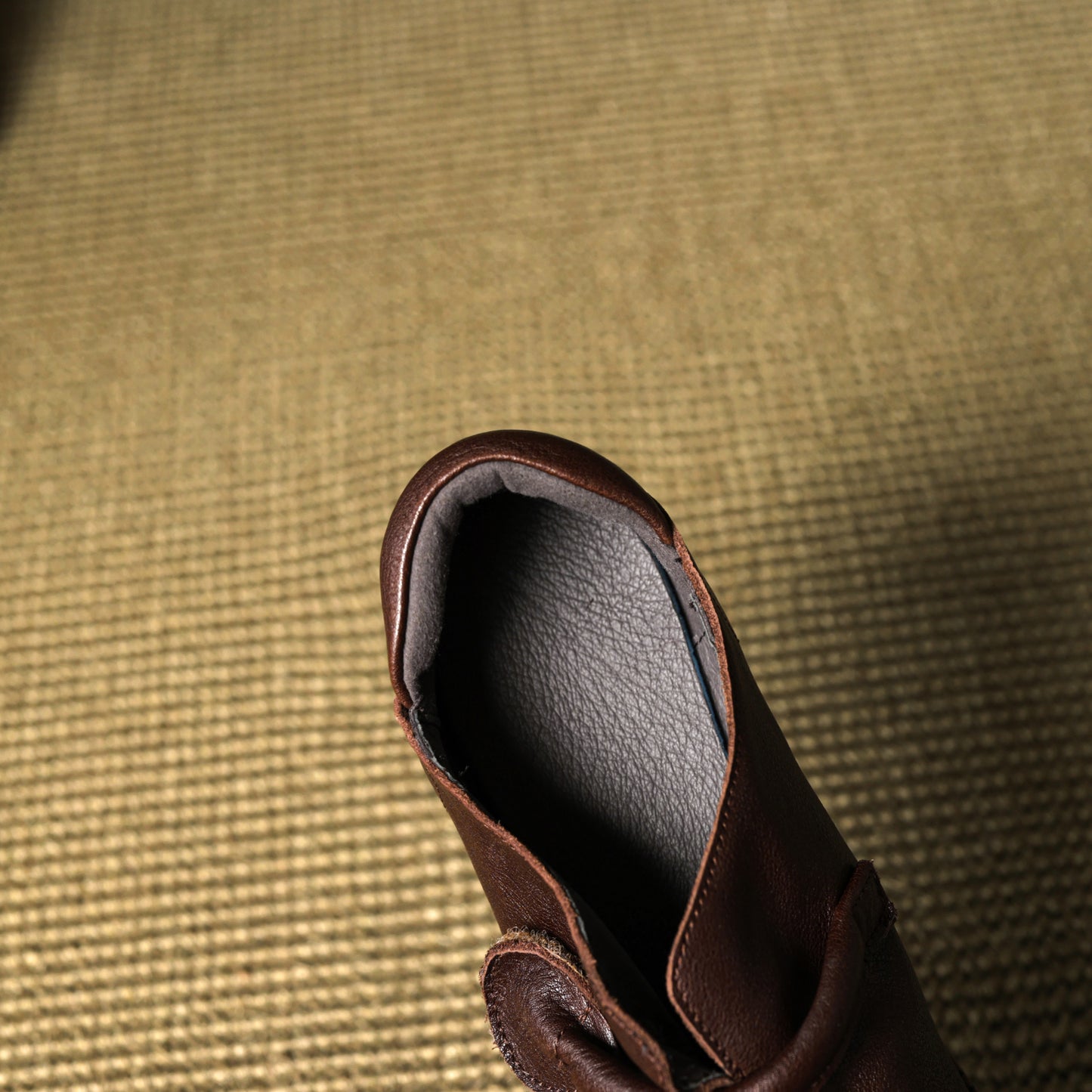 TinaCus Women's Round Toe Soft Genuine Leather Handmade Low Chunky Heels Casual Loafers Shoes