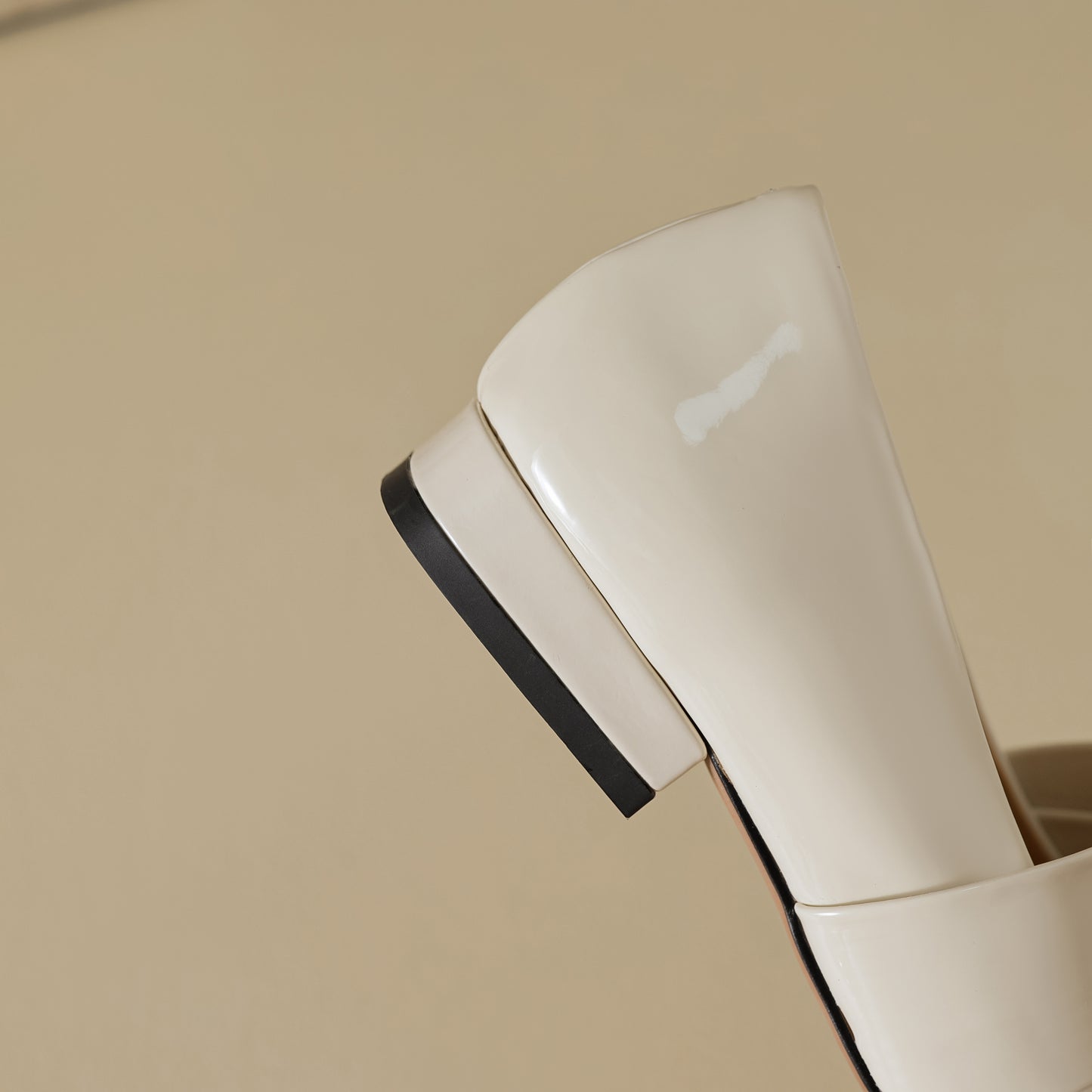 TinaCus Glossy Patent Leather Handmade Square Toe Women's Casual Flat Shoes