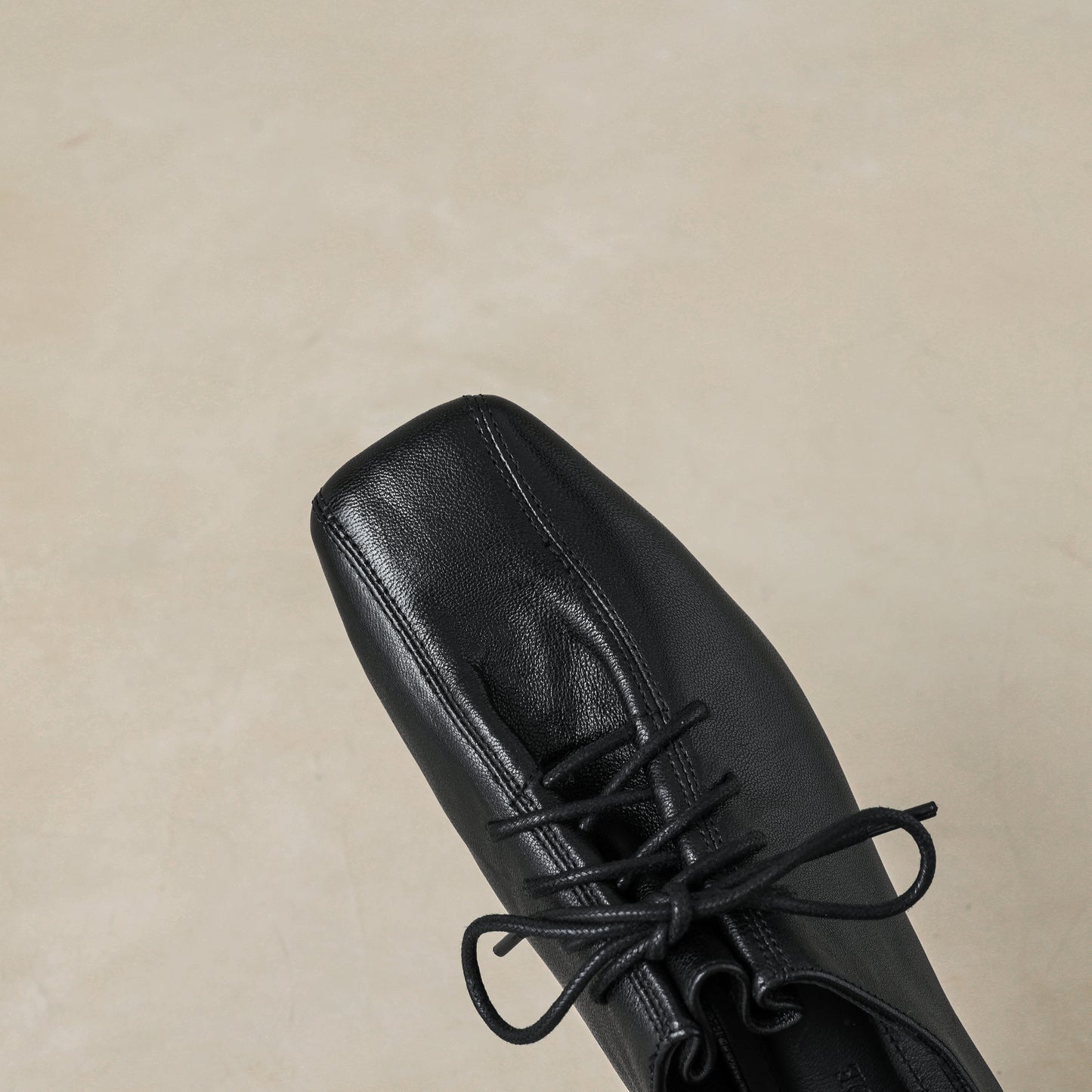 TinaCus Women's Square Toe Lace up Oxford Shoes Genuine Leather Handmade Low Chunky Heels