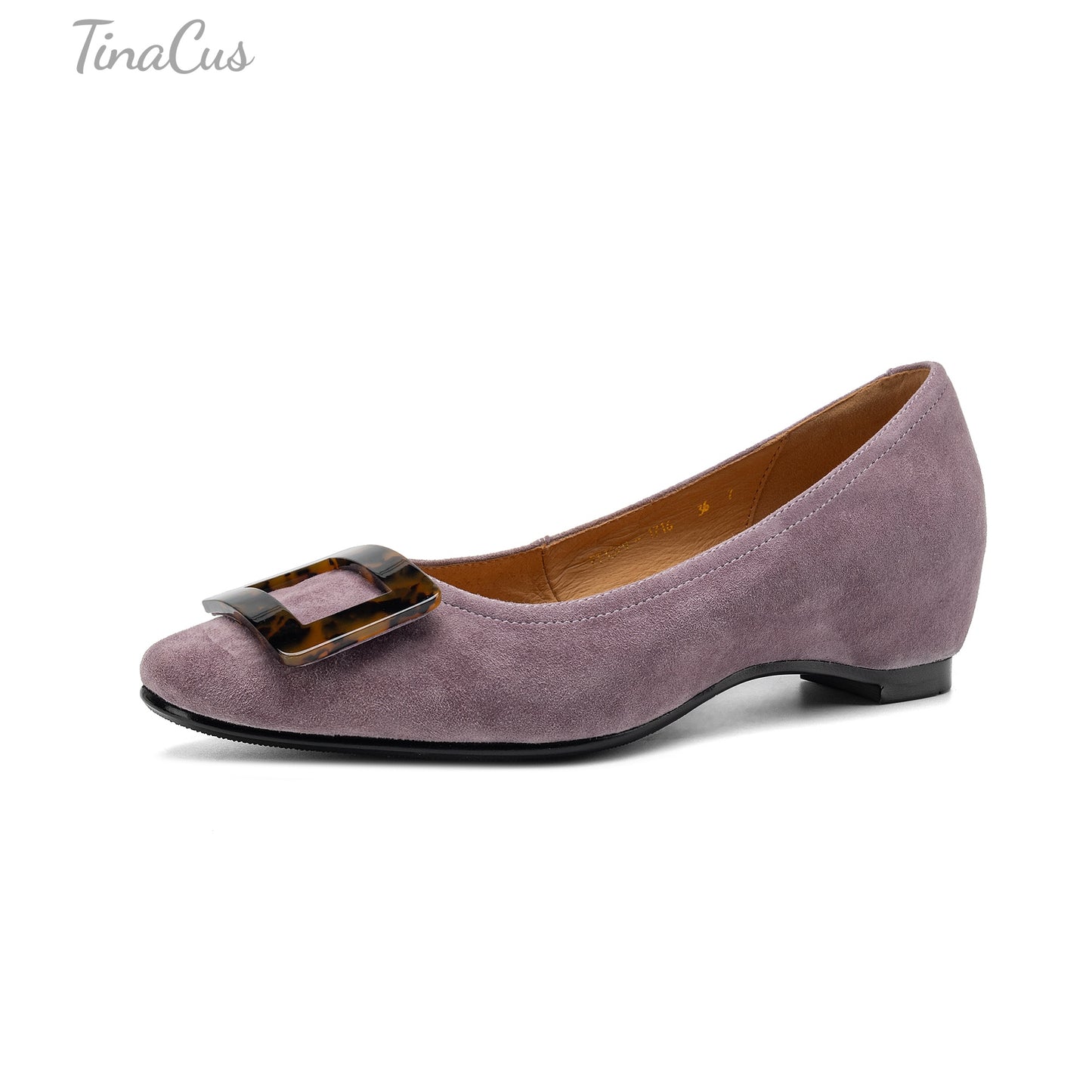 TinaCus Women's Round Toe Slip On Office Daily Pumps Shoes