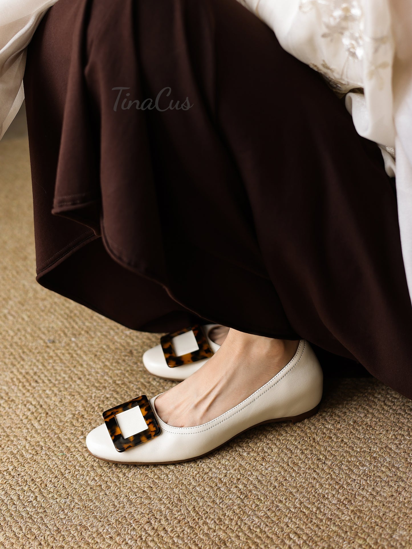 TinaCus Women's Round Toe Slip On Office Daily Pumps Shoes