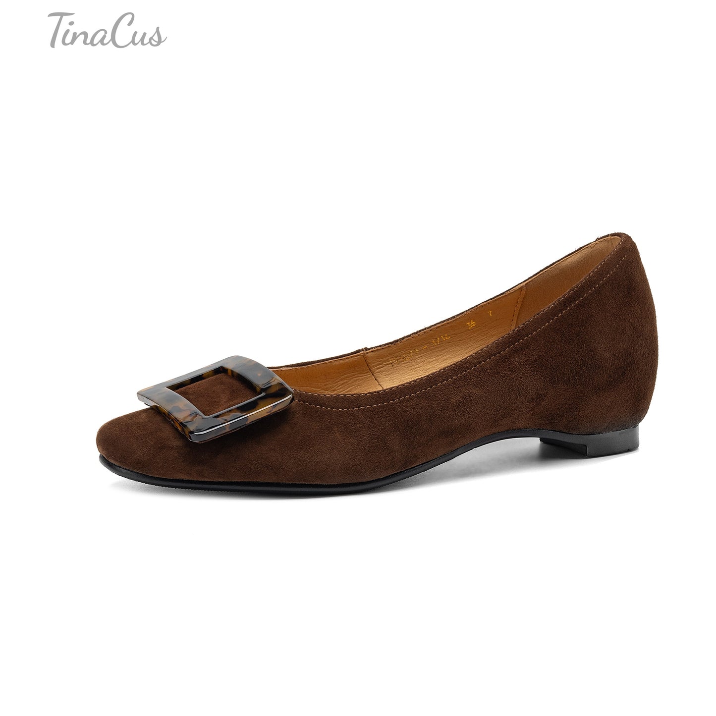 TinaCus Women's Round Toe Slip On Office Daily Pumps Shoes