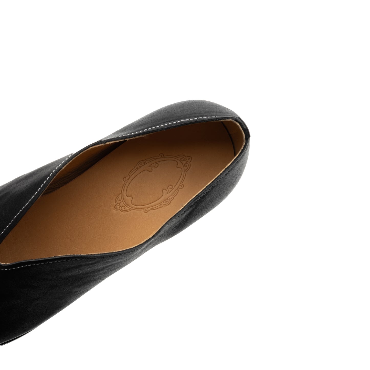 TinaCus Handmade Women's Genuine Leather Classic Slip On V-Cut Round Toe Loafer Flats Shoes