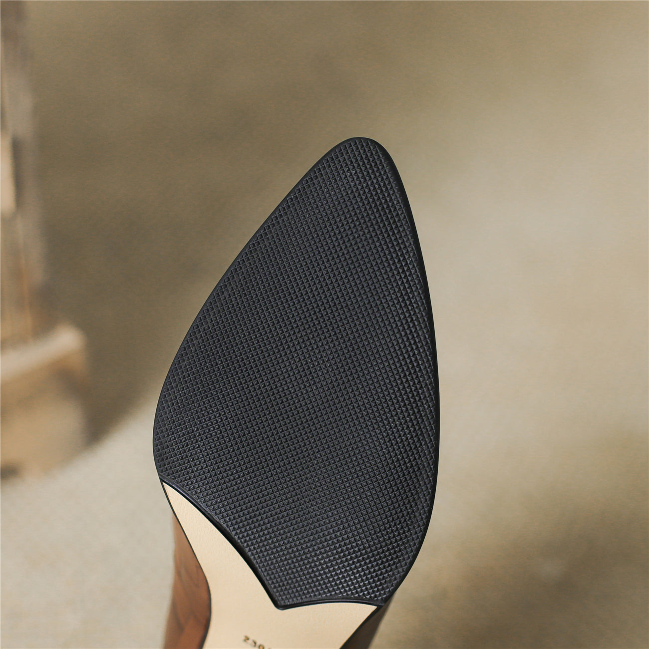 TinaCus Women's Genuine Leather Handmade Mid Heel  Zip Up Ankle Boots