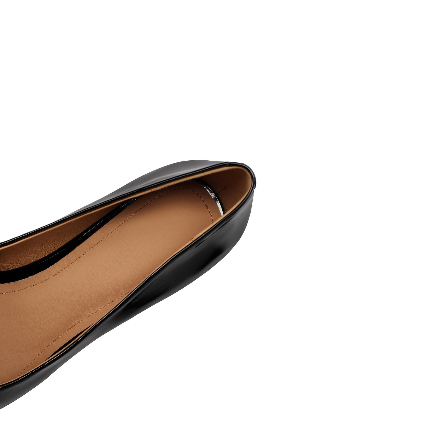 TinaCus Pointed Toe Patent Leather Women's Stiletto Heels Handmade Pumps Shoes