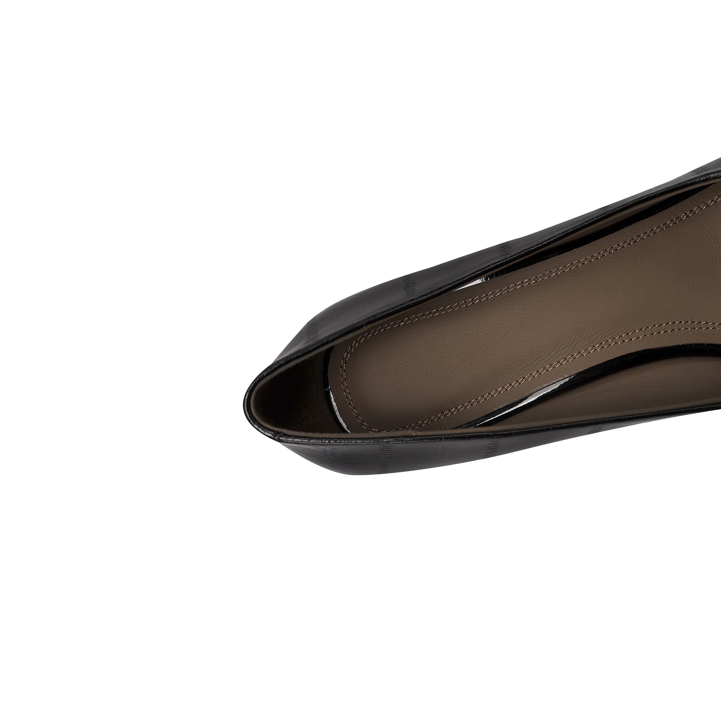 TinaCus Genuine Leather Handmade Chunky Heel Women's Pointed Toe Chic Dress Pumps Shoes