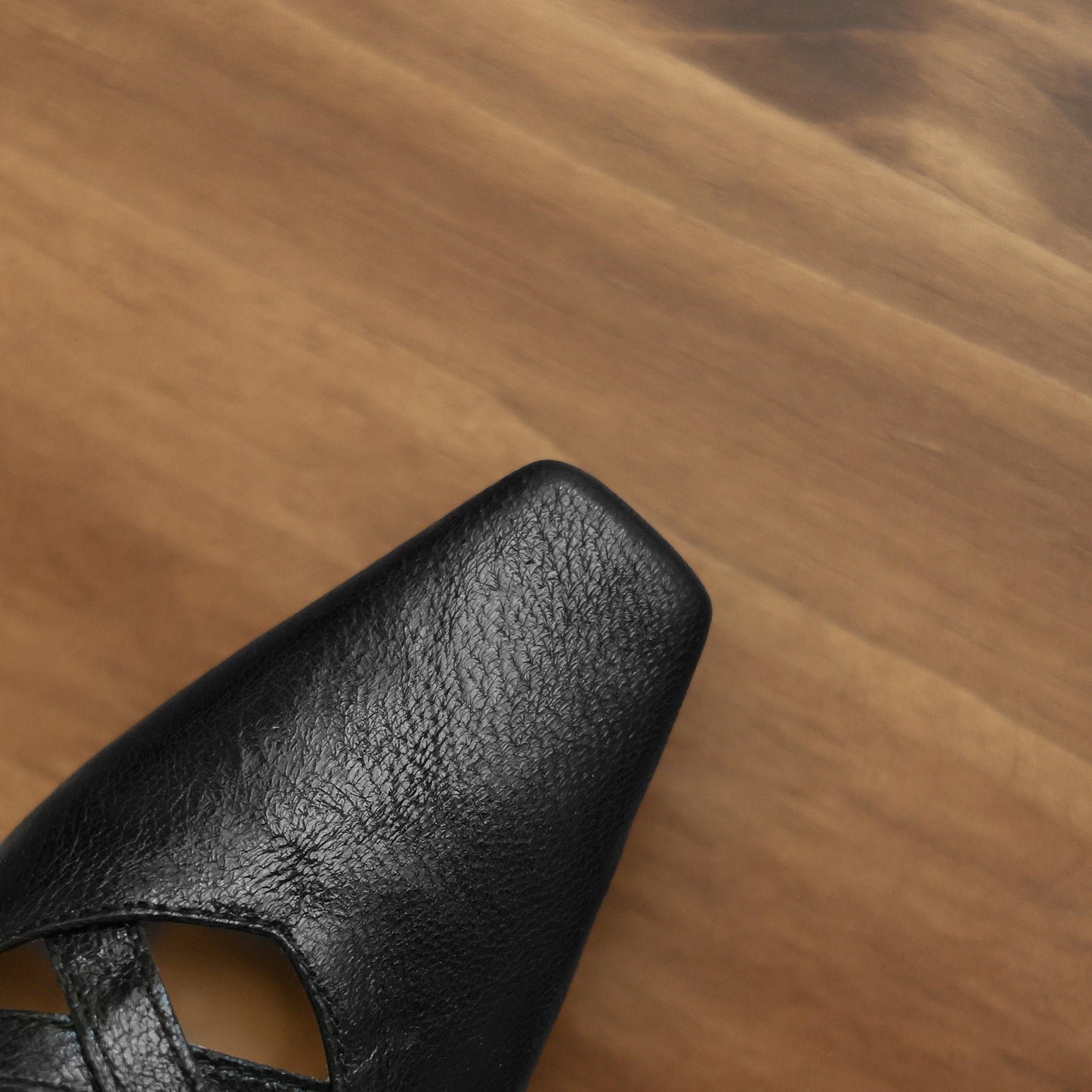 TinaCus Handmade Women's Genuine Leather Square Toe Cross Ankle Strap Mary Jane Shoes