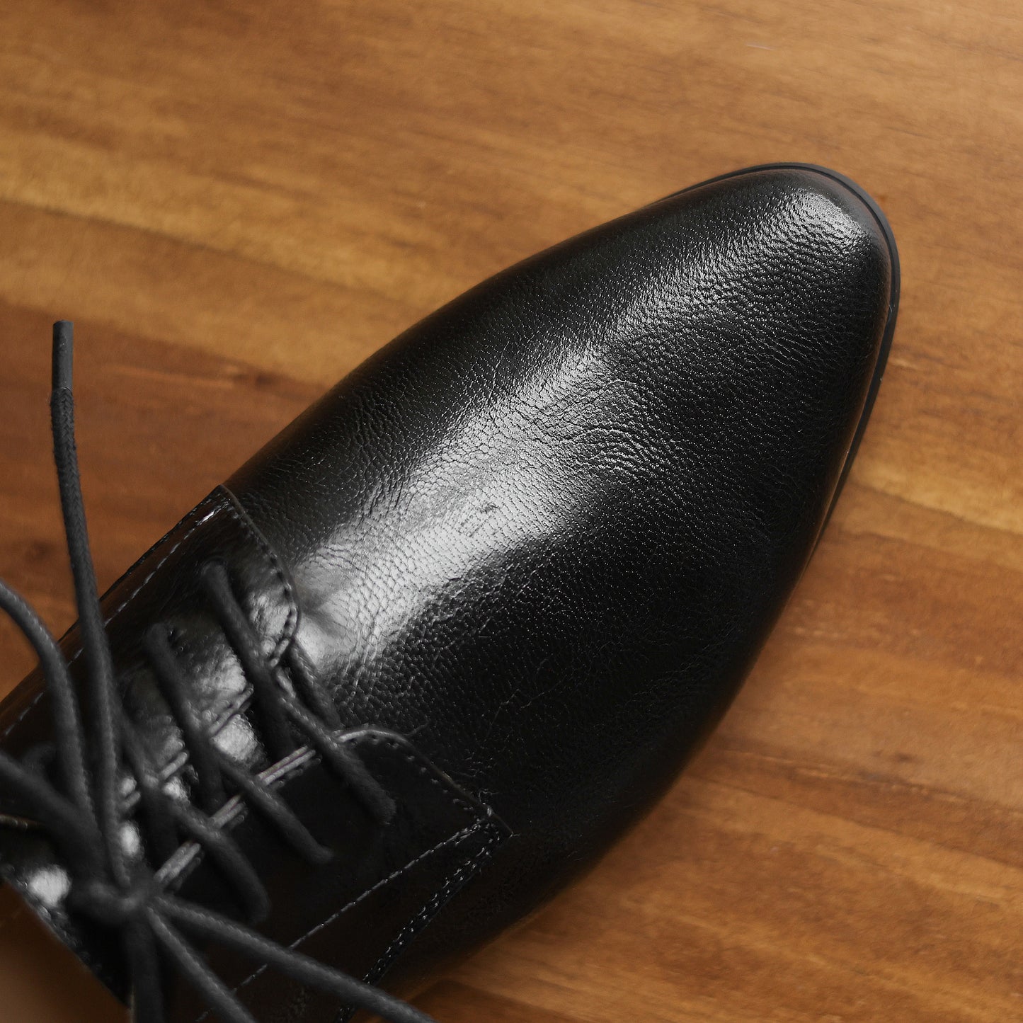 TinaCus Handmade Women's Genuine Leather Pointed Toe Lace-up Classic Oxford Flats