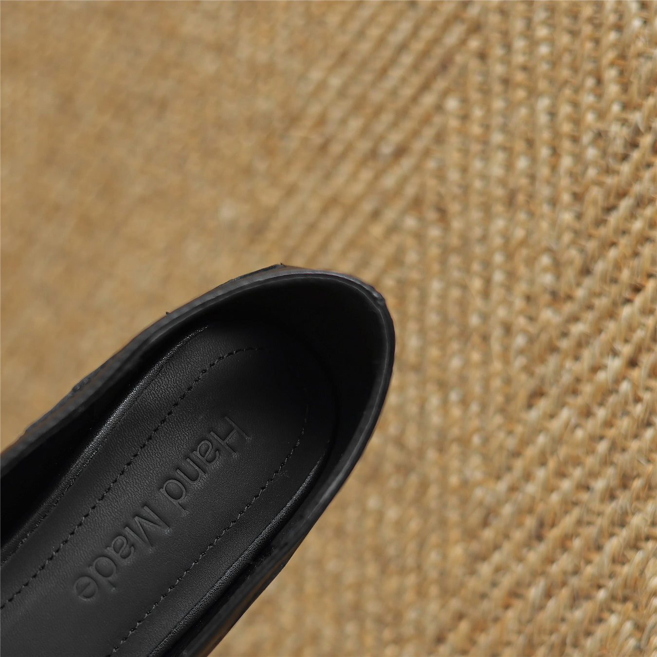 TinaCus Women's Handmade Genuine Leather Pointed Toe Kitten Heel Pumps Shoes