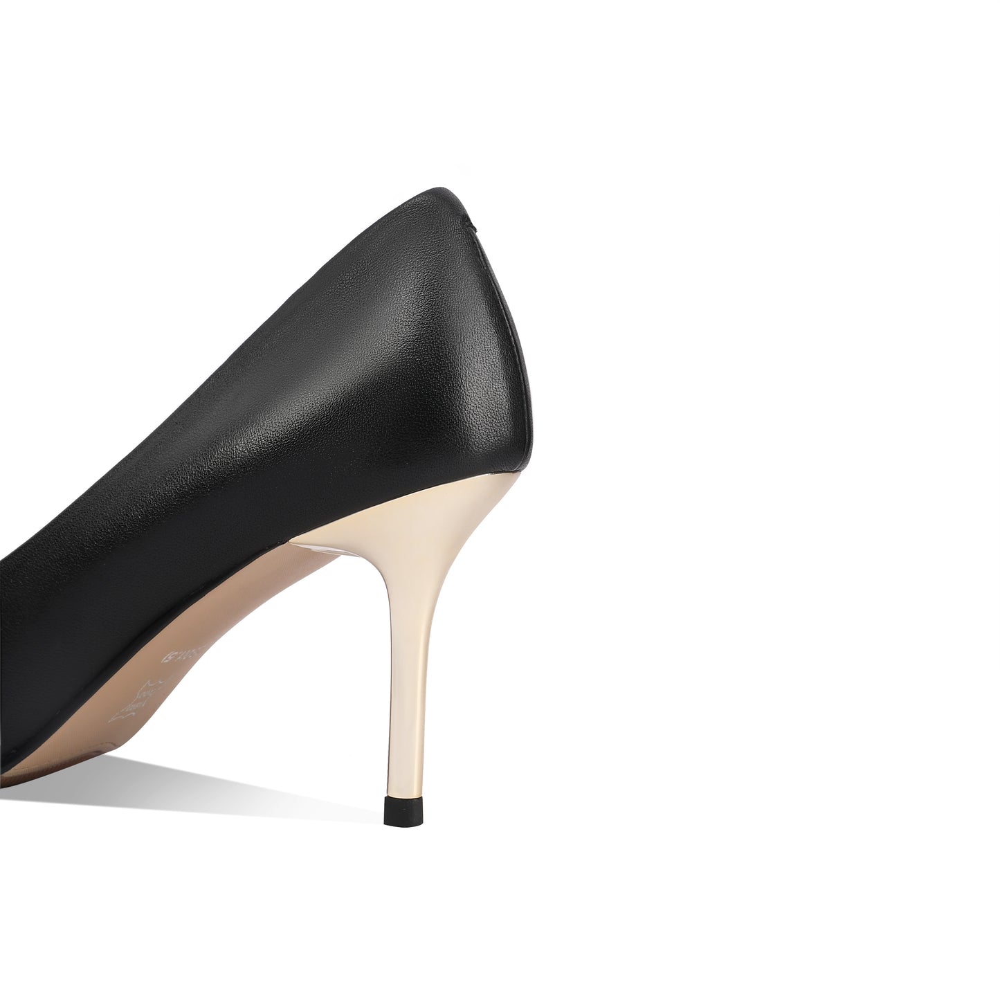 TinaCus Women's Pointed Toe Handmade Stiletto High Heels Genuine Leather Stylish Pumps Shoes