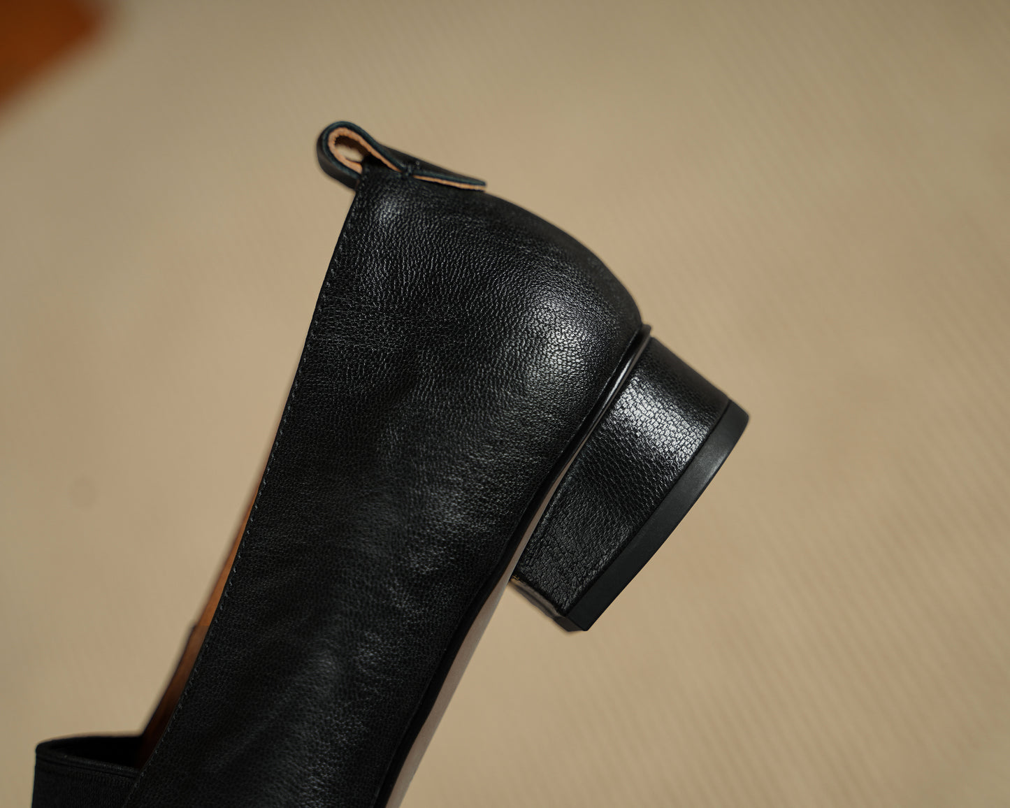 TinaCus Handmade Women's Genuine Leather Round Toe Elastic Slip On Low Heel Dress Loafer Shoes with Bowknot