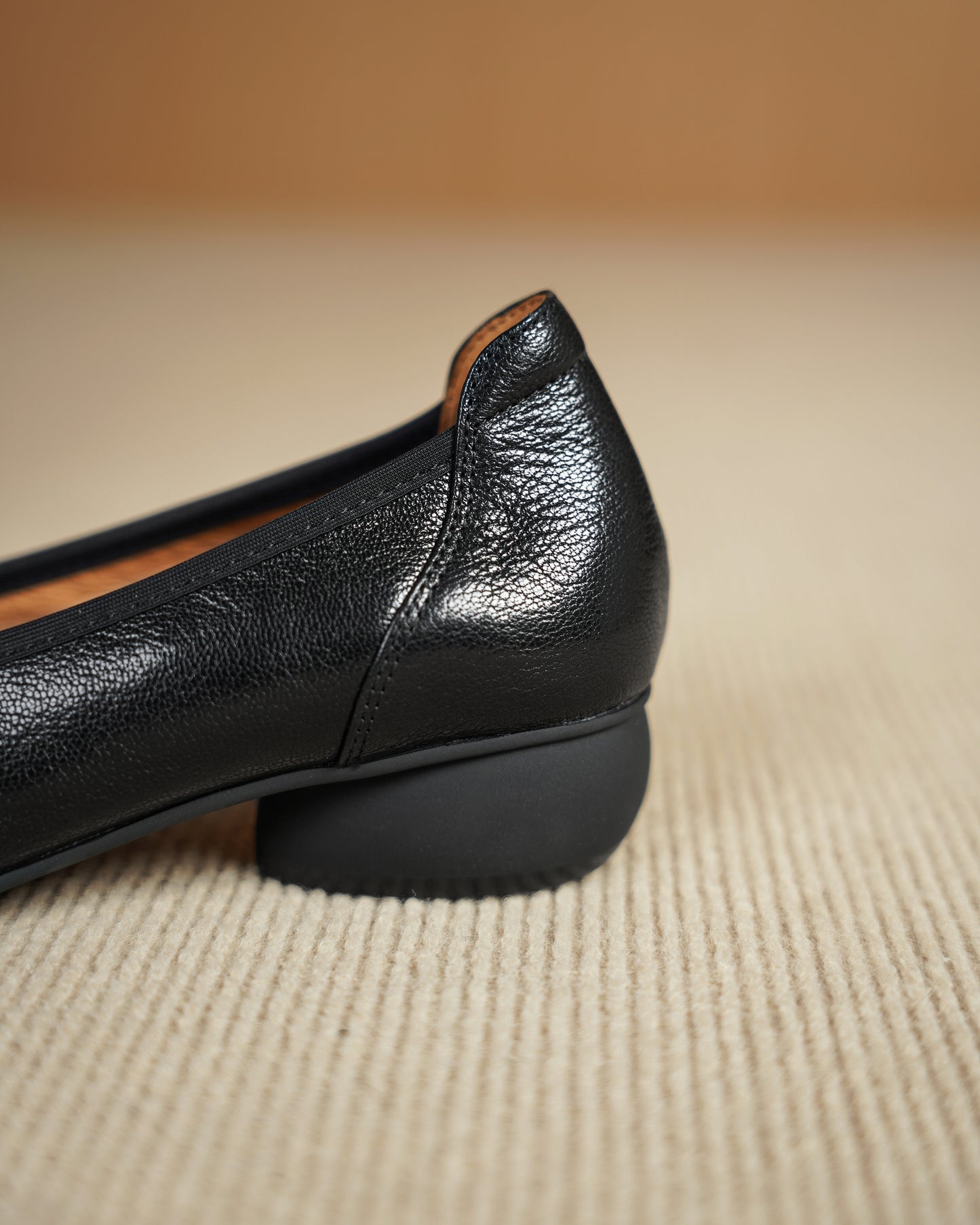 TinaCus Genuine Leather Handmade Flower Low Chunky Heels Women's Square Toe Pumps Shoes