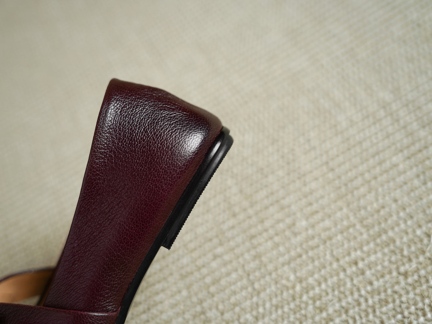 TinaCus Genuine Leather Women's Round Toe Slip on Cute Mary Jane Shoes Comfortable Flats