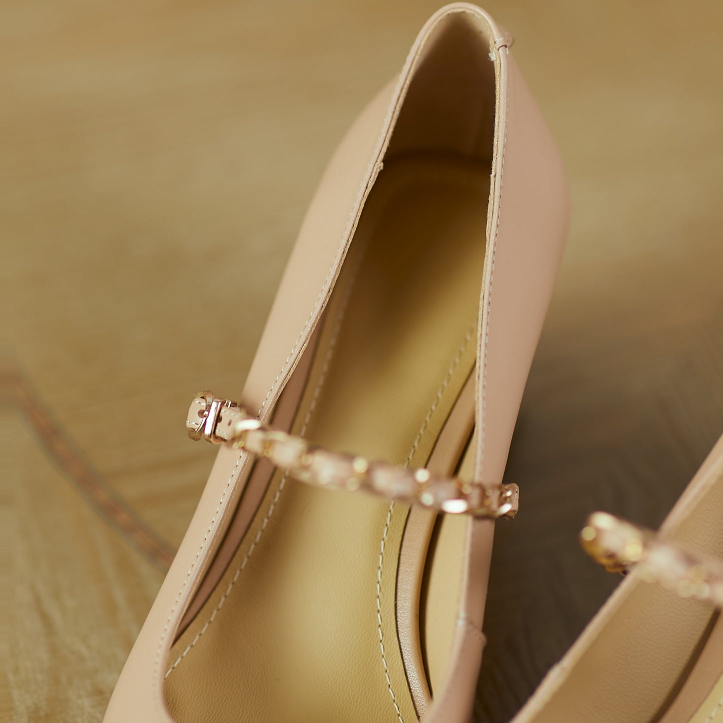 TinaCus Women's Genuine Leather Handmade Mid Chunky Heel Classic Square Toe Buckle Retro Mary Jane Pump Shoes