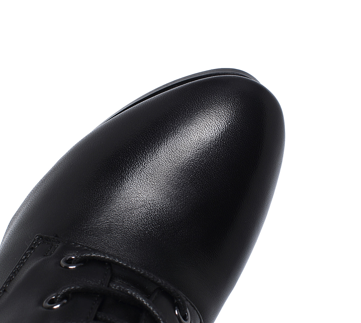 TinaCus Women's Genuine Leather Handmade Stiletto Super High Heel Round Toe Side Zip Up Dressy Booties with Platform