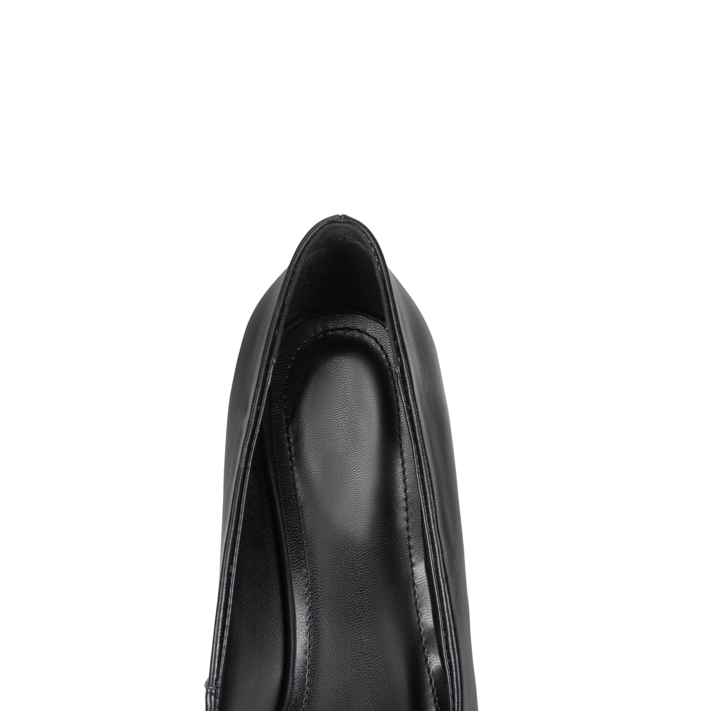 TinaCus Genuine Leather Women's Handmade Pointed Toe Comfortable Wedge Heel Slip On Pump Shoes